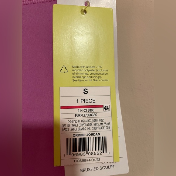 Magenta Brushed Sculpt Leggings Size S All In Motion - Picture 6 of 6